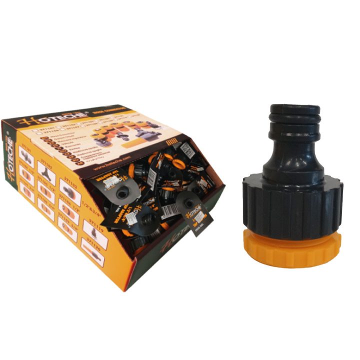 Csapcsatlakozó 1/2"-3/4" belső menetes (60db/doboz) Hoteche