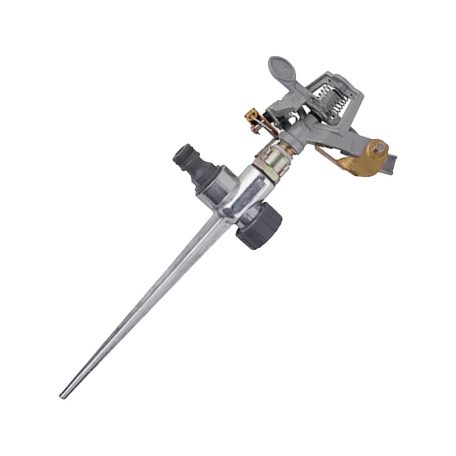 Locsoló leszúrható szektoros szórófejjel fém Hoteche