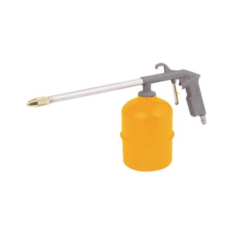   Olajszóró pisztoly 900ml levegős fém alsó tartályos Hoteche