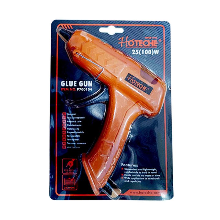 Ragasztópisztoly nagy 100W 11mm bliszteres Hoteche