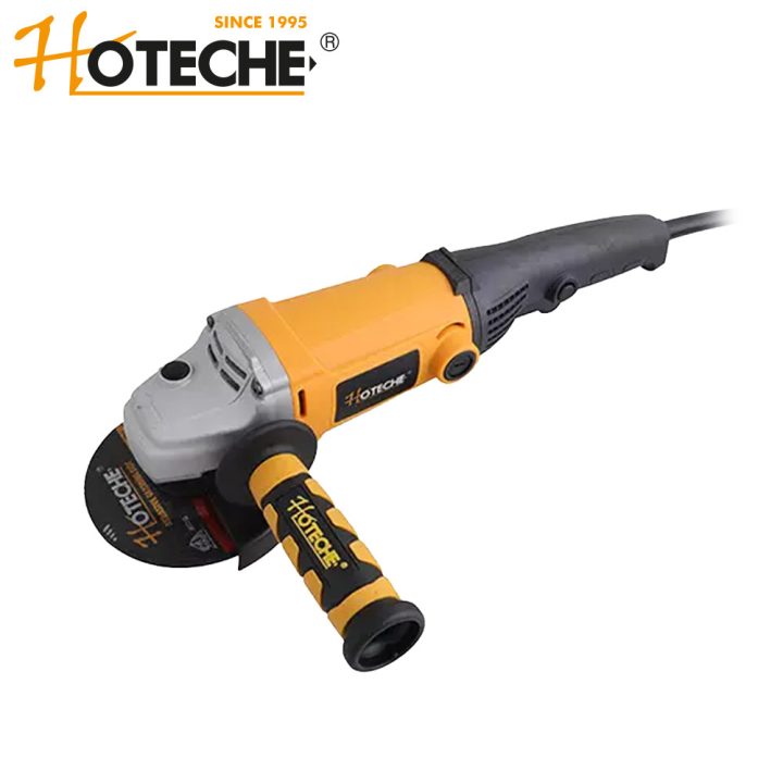 Sarokcsiszoló 125mm, két markolat pozíció profi 1200W, Hoteche